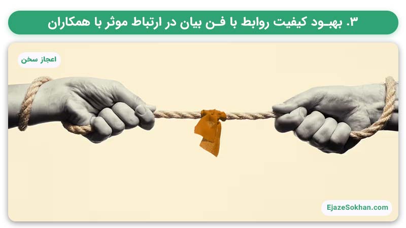 بهبود کیفیت روابط با فن بیان در سایت اعجاز سخن با مهدیه مقنی